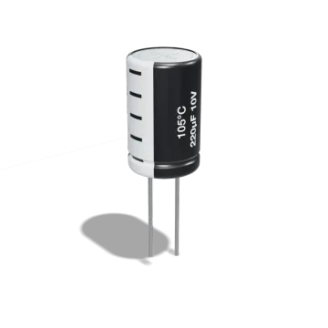 خازن الکترولیتی 220µF 10V مشکی